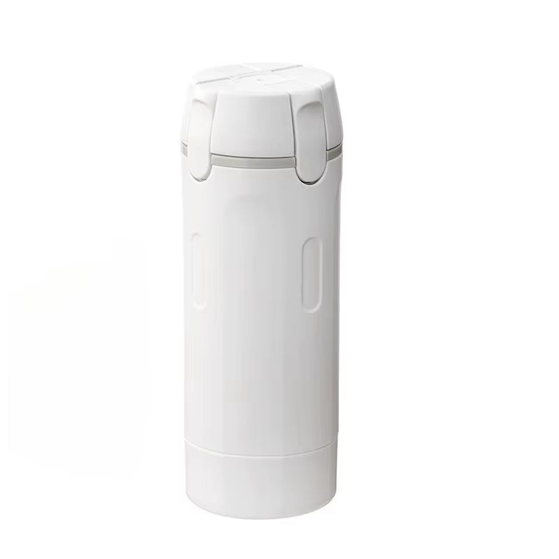 1Pc 4-In-1 Emulsion Dispenser Bottle, Travel Bottle, Minimalist with Labels, Travel Dispenser Bottle, Toiletry Container