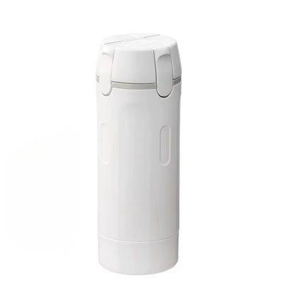1Pc 4-In-1 Emulsion Dispenser Bottle, Travel Bottle, Minimalist with Labels, Travel Dispenser Bottle, Toiletry Container